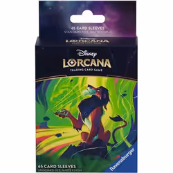 Ravensburger Disney Lorcana TCG Azurite Sea - Scar, Protège-carte, Multicolore