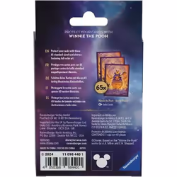Ravensburger Disney Lorcana TCG Azurite Sea Set 6 - Winnie Pooh Protège-carte