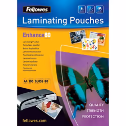 Fellowes Glossy Pouches A3 25 pcs. 80mµ