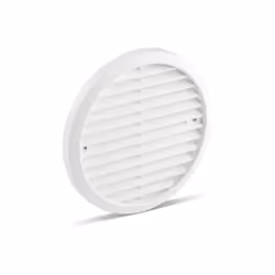 Description de l'article Grille extérieure ronde LUNOS (tous modules sauf ego et e²mini) Grille ronde en plastique Ø180 mm de ...
