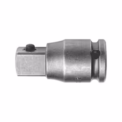 Raccord à choc 1/4'', Modèle : 1/4à 3/8", Longueur 26 mm, Ø extérieur de l'entraînement 13 mm - Trempé et sablé - En acier à  ...