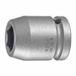Entraînement : Quatre pans 12,5 mm (1/2 pouce) DIN 3121 · Forme G 12,5 · Avec perçage pour béquille et rainure circulaire Emp ...