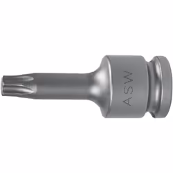 avec trou de goupille et rainure annulaire sortie : pour vis avec profil TORX intérieur surface gris acier huilée pour les so ...