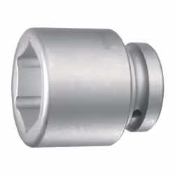 Carré d’entraînement 20 mm (3/4 pouce) DIN 3121 · Forme H 20 · Avec perçage pour béquille et rainure circulaire · Empreinte : ...