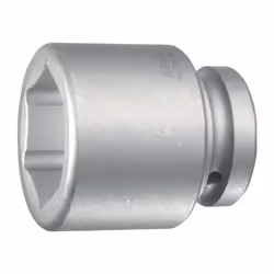 Carré d’entraînement 25,4 mm (1 pouce) DIN 3121 · Forme H 25 · Avec perçage pour béquille et rainure circulaire Empreinte : 6 ...