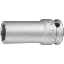 ASW - Jeu d'emb.de clé à douille forte démult. 750 l 1 po. 6 pans ouv. de clé 24 mm l. 100 mm