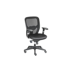 Chaise de bureau Noiza avec accoudoirs réglables - Dossier maille - Mécanisme synchrone - Maxiburo