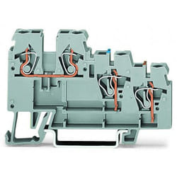 Wago 270-560 bornier 3 Gris