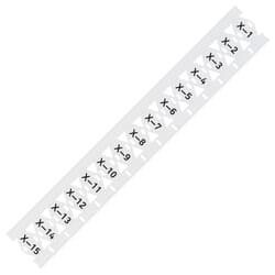 Wago 211-835 marqueur de câble Blanc