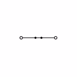 Wago 2010-1205 bornier 2 Noir