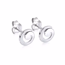 Elli by Julie & Grace Boucles d'Oreilles Spirale pour Femme en 925 Argent, Femelle, Argent sterling, Argent