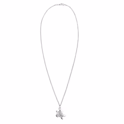 Elli by Julie & Grace Collier Femme Pendentif Tortue - (925/1000) Argent
