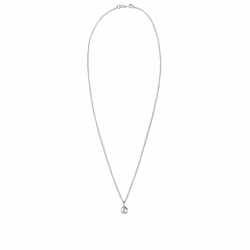 Elli by Julie & Grace Collier Femme Solitaire Cristal de Argent
