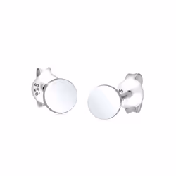 Elli by Julie & Grace Boucles d'Oreilles Cercle Rond Boucles d'oreilles Femme - (925/1000) Argent, Femelle, Argent sterling, ...