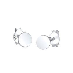 Elli by Julie & Grace Boucles d'Oreilles Cercle Rond Boucles d'oreilles Femme - (925/1000) Argent