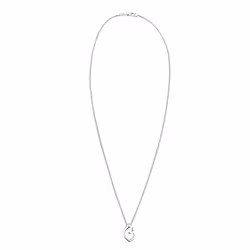 Elli by Julie & Grace Collier femme Coeur Pendentif mère et enfant en argent 45 cm