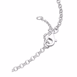 Elli by Julie & Grace Bracelet Filigrane Rond Base Cristal Bracelet Femme - (925/1000) Argent Cristal