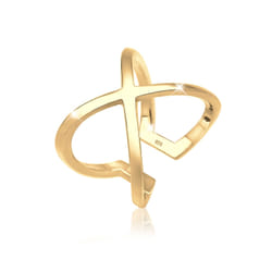 Elli by Julie & Grace Bague Croix 925 Argent Or