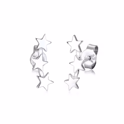 Elli by Julie & Grace Boucles d'Oreilles étoile Astro Trend Star constellation 925 argent, Femelle, Argent sterling, Argent