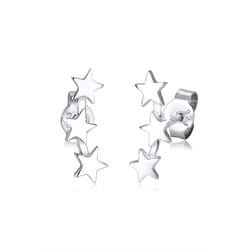Elli by Julie & Grace Boucles d'Oreilles étoile Astro Trend Star constellation 925 argent