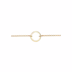 Elli by Julie & Grace Collier Femme Choker Circle Trend Geo Argent Or