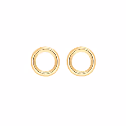 Elli by Julie & Grace Boucles d'Oreilles Geo Minimal en argent sterling 925 Or