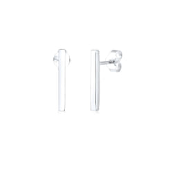 Elli by Julie & Grace Boucles d'Oreilles Bar Geo Boucles d'Oreilles Femme - Argent (925/1000)
