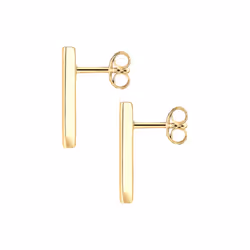 Elli by Julie & Grace Boucles d'Oreilles Bar Geo Boucles d'Oreilles Femme - Argent (925/1000) Or