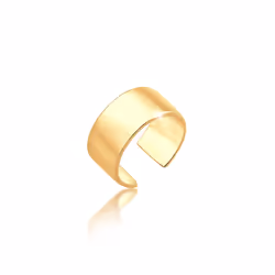 Elli by Julie & Grace Boucles d'Oreilles Ear Cuff Base Tendance Boucles d'oreilles Femme - (925/1000) Argent Or, Femelle, Arg ...