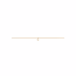 Elli by Julie & Grace Collier Femme Pendentif Choker Pierre de Lune en Argent Sterling 925 Or