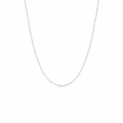 Elli by Julie & Grace Collier combiné sur une base classique Argent 45 cm, Collier matinée, Chaîne à perles/billes, Femelle,  ...
