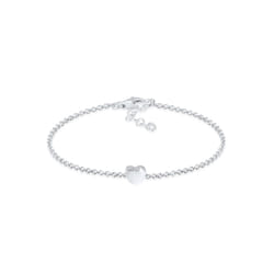 Elli by Julie & Grace Bracelet Dames avec Pendentif Coeur Basic en Argent Sterling 925