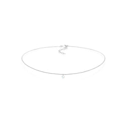 Elli by Julie & Grace Collier Femme Pendentif Choker Pierre de Lune en Argent Sterling 925