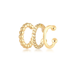 Elli by Julie & Grace Boucles d'Oreilles Femme la Tendance 3er en Argent Sterling 925 Or