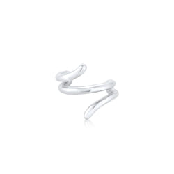 Elli by Julie & Grace Boucles d'Oreilles Courbe Boucles d'oreilles Femme - (925/1000) Argent