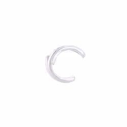 Elli by Julie & Grace Boucles d'Oreilles Courbe Boucles d'oreilles Femme - (925/1000) Argent