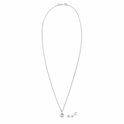 Elli by Julie & Grace Ensemble de bijoux en cristal en argent sterling 925 pour femmes élégantes