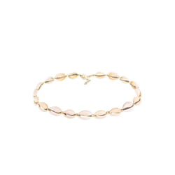 Elli by Julie & Grace Collier de plage en argent sterling 925 pour femme avec de vrais cauris