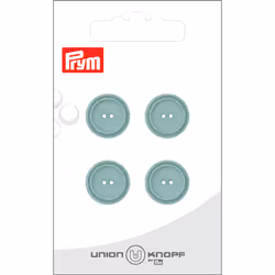 Prym 0453905 015 0030, Polyester, Vert, Rond, 15 mm, 15 mm, 4 pièce(s)