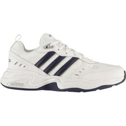 Baskets - Adidas - Strutter - Blanc/bleu marine - Homme - Fermetures en dentelle