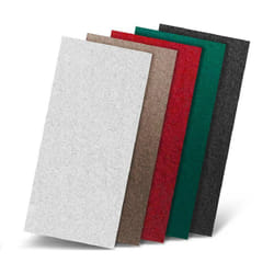 Pads Abrasifs manuels, 250 x 115 mm, p. Cales à poncer, Polyester (Lot de 10) blanc - Menzer