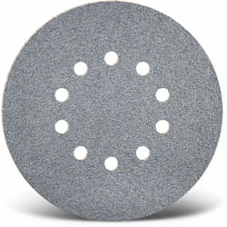 Platinum Disques abrasifs auto-agrippants, 225 mm, 10 trous, p. Ponceuses à plâtre, Corindon semi-supérieur (Lot de 25) G100 - Menzer