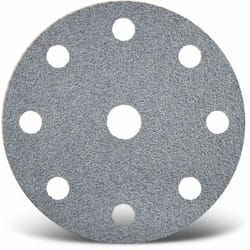 Platinum Disques abrasifs auto-agrippants, 150 mm, 9 trous, p. Ponceuses excentriques, Corindon semi-supérieur (Lot de 50) G400 - Menzer