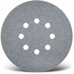 Platinum Disques abrasifs auto-agrippants, 150 mm, 8 trous, p. Ponceuses excentriques, Corindon semi-supérieur (Lot de 50) G40 - Menzer