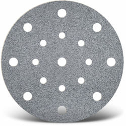 Platinum Disques abrasifs auto-agrippants, 150 mm, 17 trous, p. Ponceuses excentriques, Corindon semi-supérieur (Lot de 50) G40 - Menzer