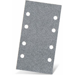 MENZER Platinum Feuilles abrasives auto-agrippantes, 180 x 93 mm, 8 trous, p. Ponceuses vibrantes, Corindon semi-supérieur (Lot de 50) G180