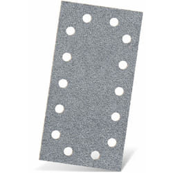 Platinum Feuilles abrasives auto-agrippantes, 230 x 115 mm, 14 trous, p. Ponceuses vibrantes, Corindon semi-supérieur (Lot de 50) G400 - Menzer