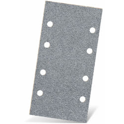 Platinum Feuilles abrasives auto-agrippantes, 186 x 93 mm, 8 trous, p. Ponceuses vibrantes, Corindon semi-supérieur (Lot de 50) G120 - Menzer