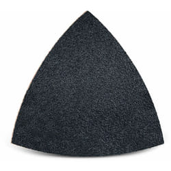 Black Feuilles abrasives auto-agrippantes, 82 mm, p. Ponceuses delta, Carbure de silicium (Lot de 50) G400 - Menzer