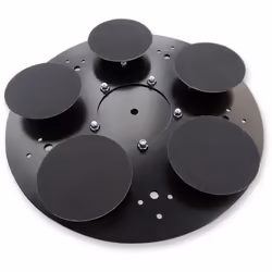 Plateau multidisques pour MENZER ESM 406 INFORMATION SUR LE PRODUIT 5 satellites pour des résultats de ponçage fins sans trac ...